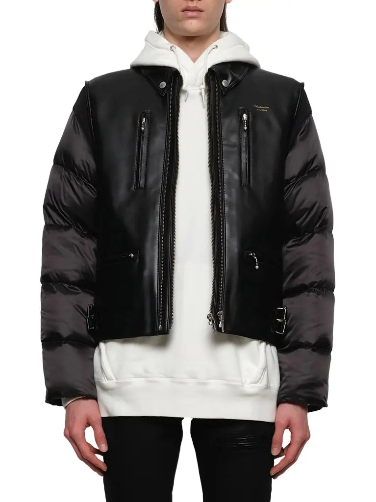Undercover Vegan Leather Blouson | Image 1 Undercover Vegan Leather Blouson | Image 1
