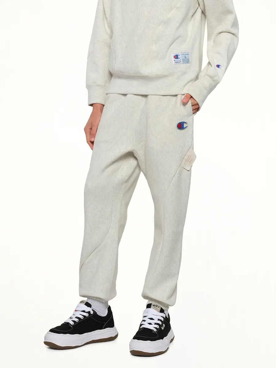 Undercover Undercover X Champion Sweatpants in Oatmeal | Thumbnail 6