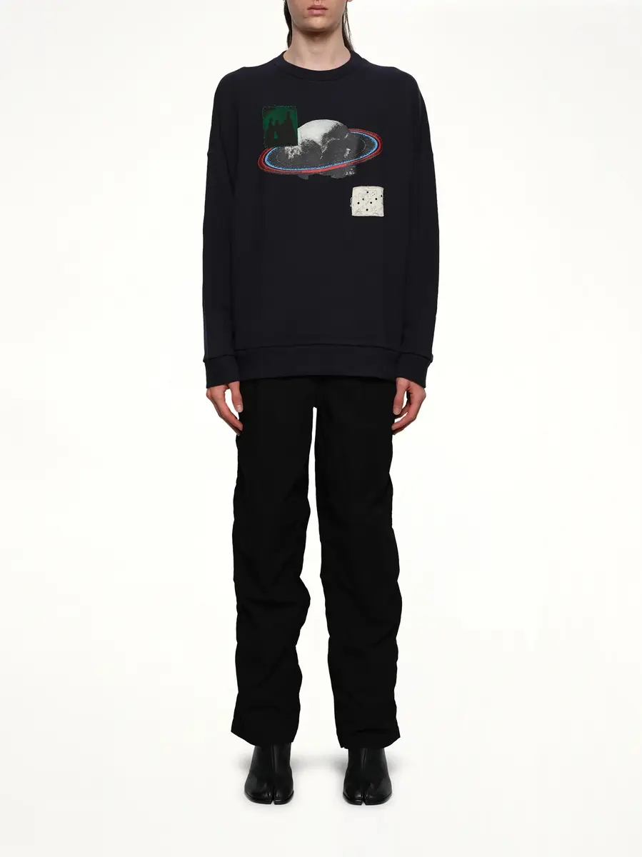 Undercover Graphic Patches Sweatshirt | Thumbnail 7 Undercover Graphic Patches Sweatshirt | Thumbnail 7