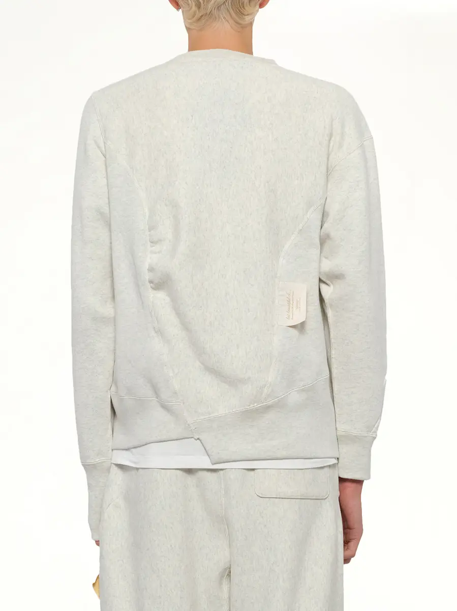Undercover Undercover X Champion Sweatshirt in Oatmeal | Thumbnail 5 Undercover Undercover X Champion Sweatshirt in Oatmeal | Thumbnail 5