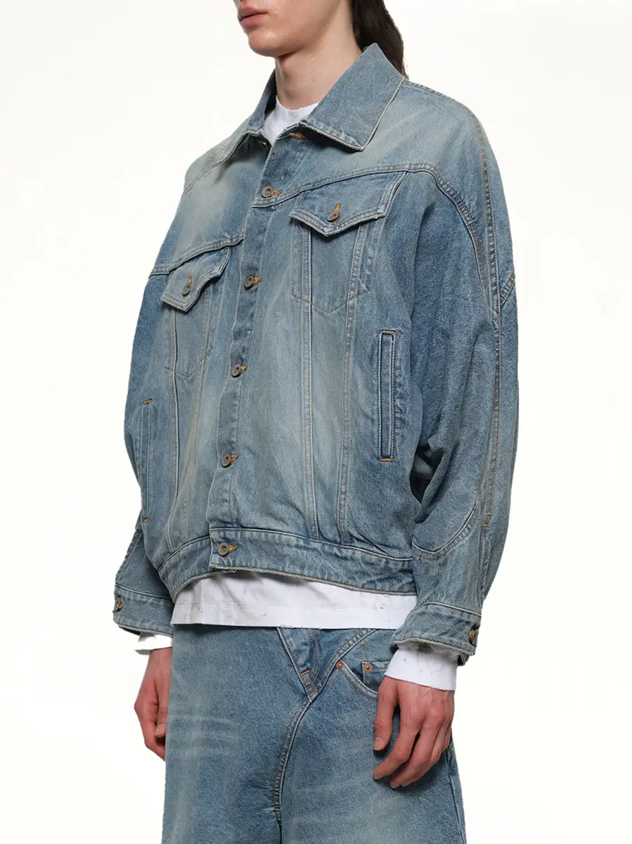 DOUBLET Distorted Cutting Denim Jacket | Thumbnail 2 DOUBLET Distorted Cutting Denim Jacket | Thumbnail 2