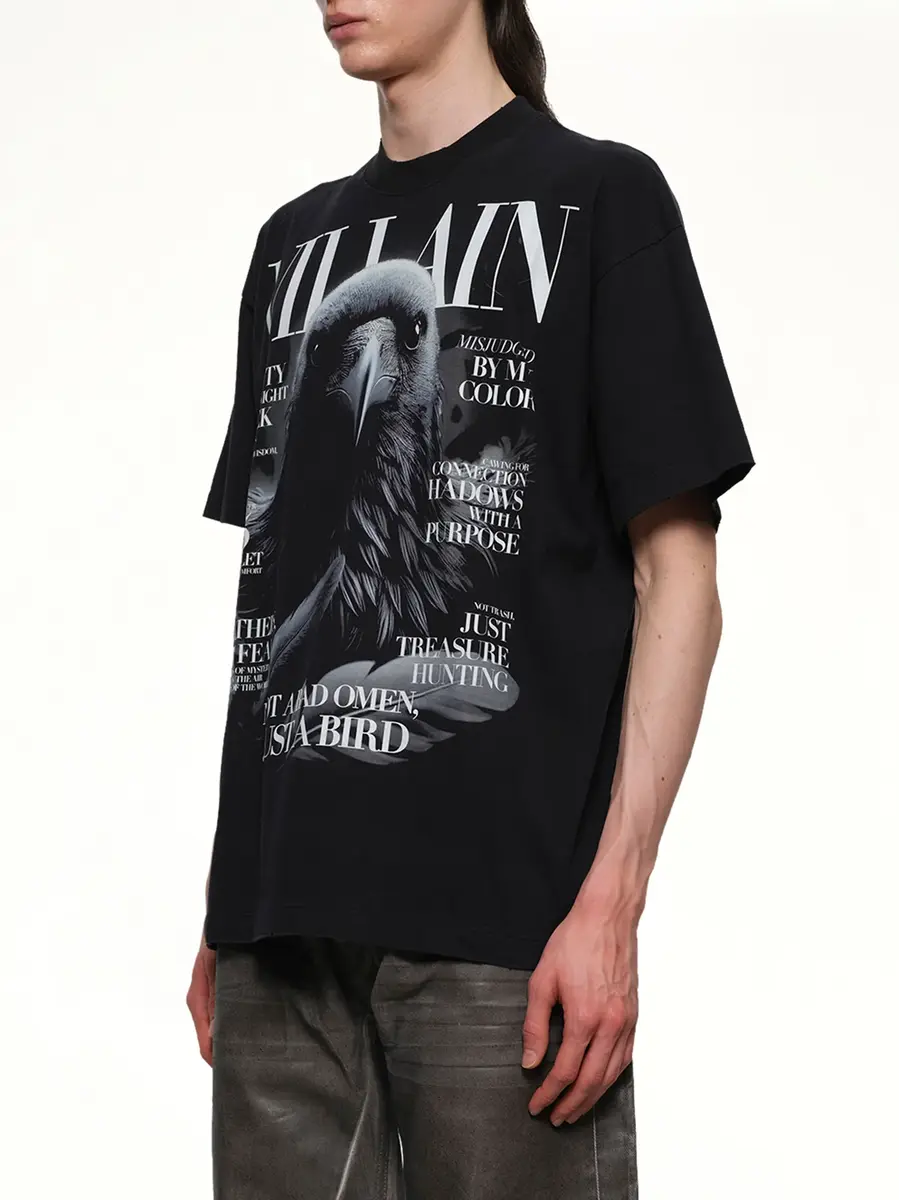 DOUBLET Villain Cover Print T-shirt | Thumbnail 2