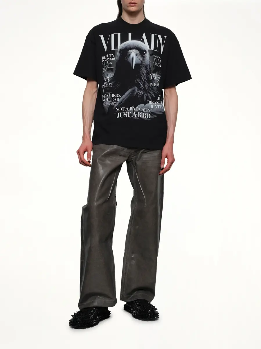 DOUBLET Villain Cover Print T-shirt | Thumbnail 4