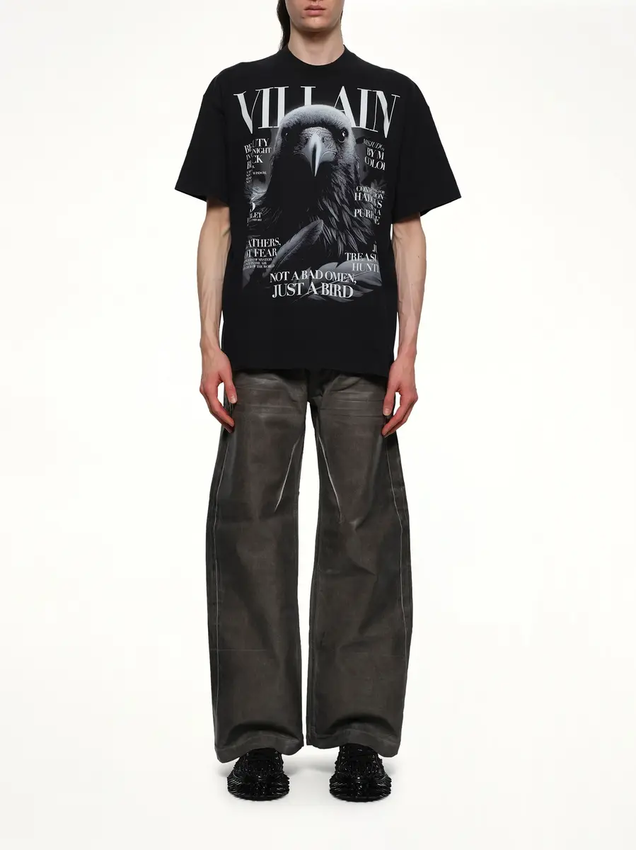 DOUBLET Villain Cover Print T-shirt | Thumbnail 7