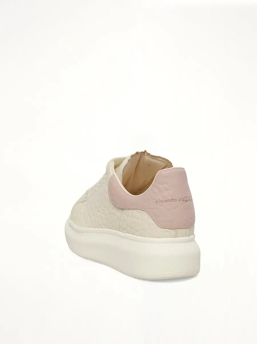 Alexander McQueen Dumbo Leather Larry Sneaker in Off White/patcho | Thumbnail 2 Alexander McQueen Dumbo Leather Larry Sneaker in Off White/patcho | Thumbnail 2