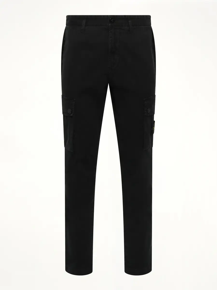 Stone Island 3100034 Stretch Organic Broken Twill Cotton 'Old' Effect Cargo Pants | Thumbnail 3 Stone Island 3100034 Stretch Organic Broken Twill Cotton 'Old' Effect Cargo Pants | Thumbnail 3