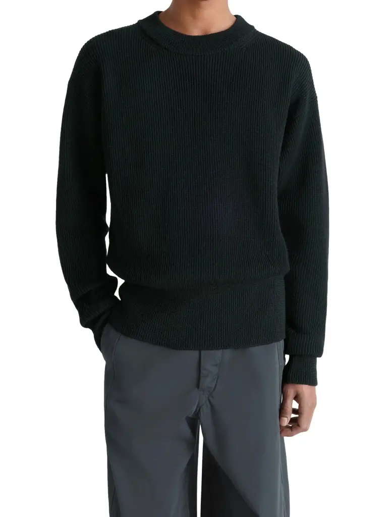 Lemaire Boxy Round Neck Sweater | Image 1 Lemaire Boxy Round Neck Sweater | Image 1