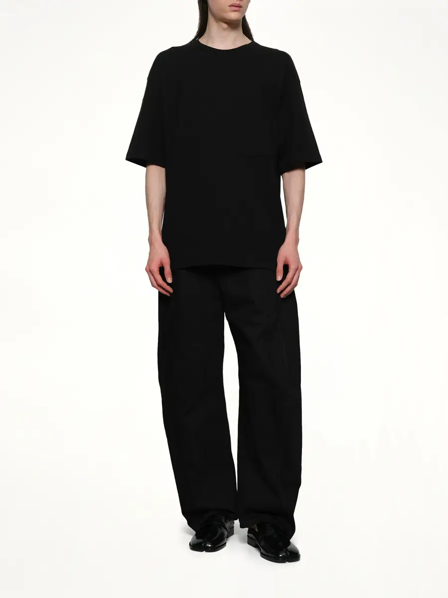 Lemaire Boxy Ss T-shirt | Thumbnail 4 Lemaire Boxy Ss T-shirt | Thumbnail 4