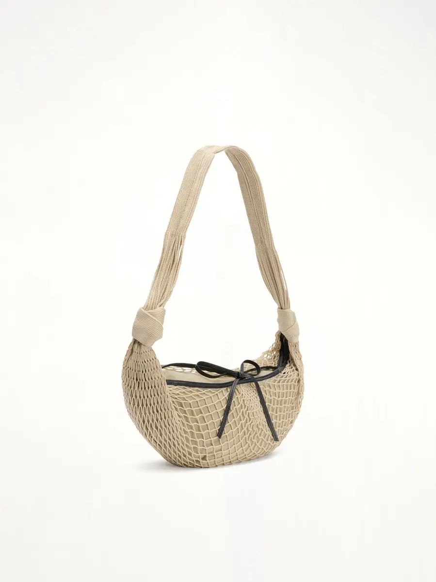 Lemaire Croissant Filt Bag in Light Beige | Thumbnail 3 Lemaire Croissant Filt Bag in Light Beige | Thumbnail 3