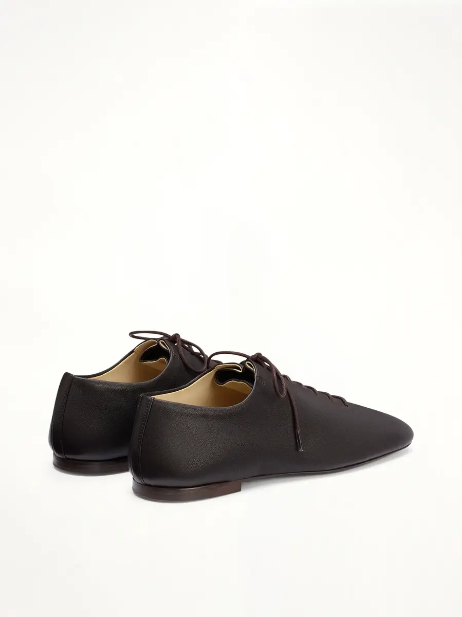 Lemaire Souris Flat Classic Derbies in Dark Chocolate | Thumbnail 2 Lemaire Souris Flat Classic Derbies in Dark Chocolate | Thumbnail 2
