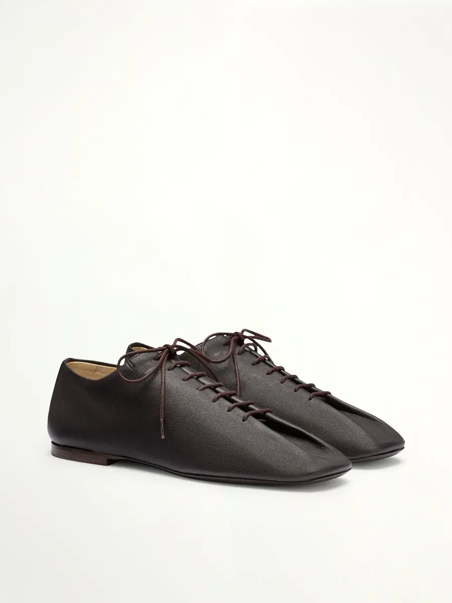 Lemaire Souris Flat Classic Derbies in Dark Chocolate | Thumbnail 3 Lemaire Souris Flat Classic Derbies in Dark Chocolate | Thumbnail 3