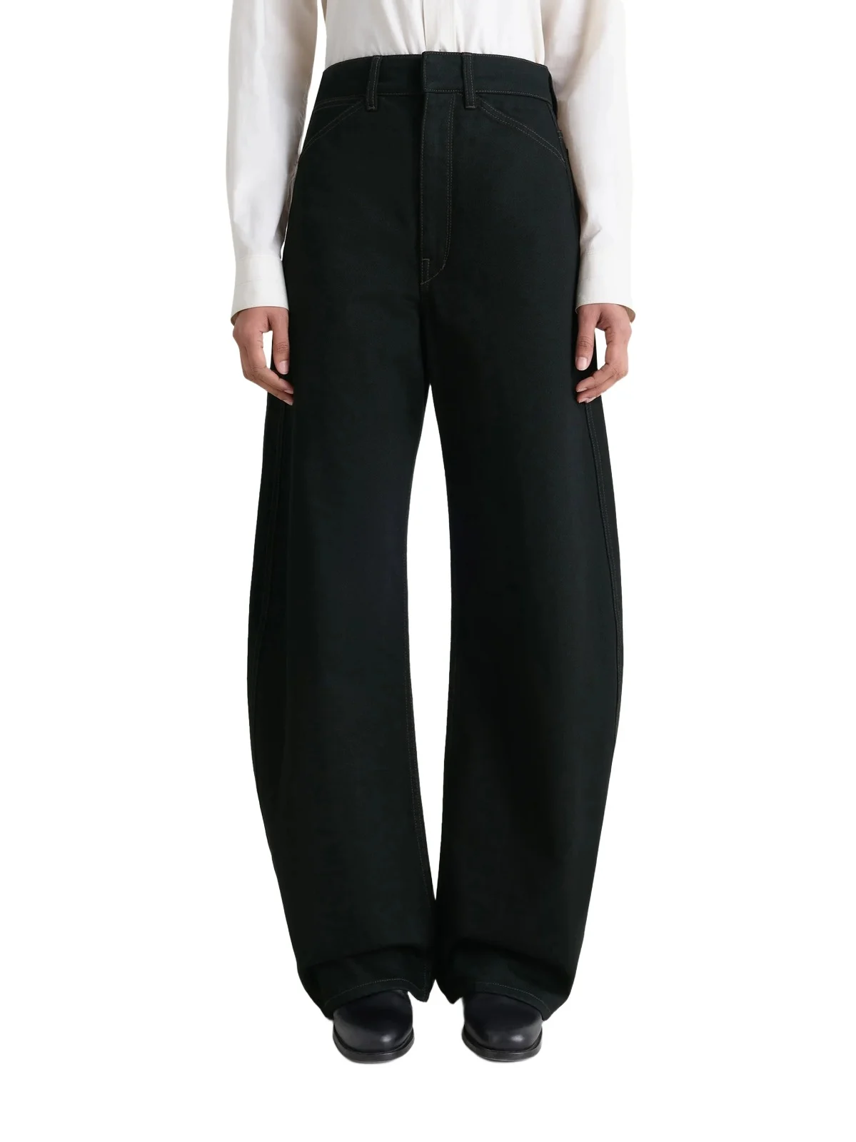 Lemaire High Waisted Curved Pants