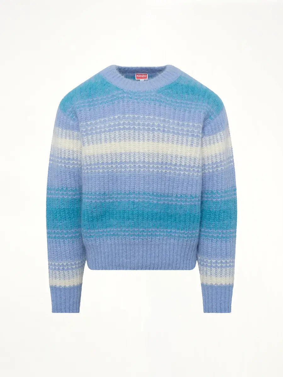 KENZO Kenzo Speed Stripe Jumper in Light Blue | Thumbnail 3 KENZO Kenzo Speed Stripe Jumper in Light Blue | Thumbnail 3