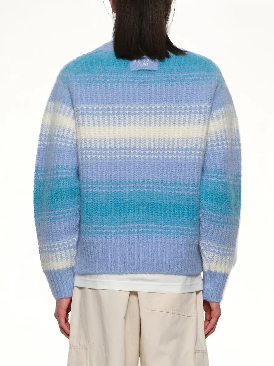 KENZO Kenzo Speed Stripe Jumper in Light Blue | Thumbnail 5 KENZO Kenzo Speed Stripe Jumper in Light Blue | Thumbnail 5