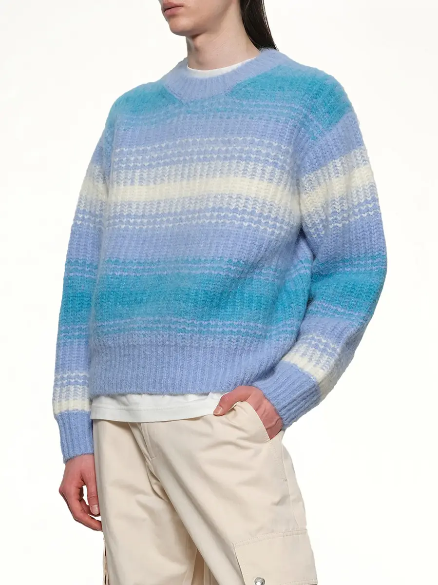 KENZO Kenzo Speed Stripe Jumper in Light Blue | Thumbnail 6 KENZO Kenzo Speed Stripe Jumper in Light Blue | Thumbnail 6