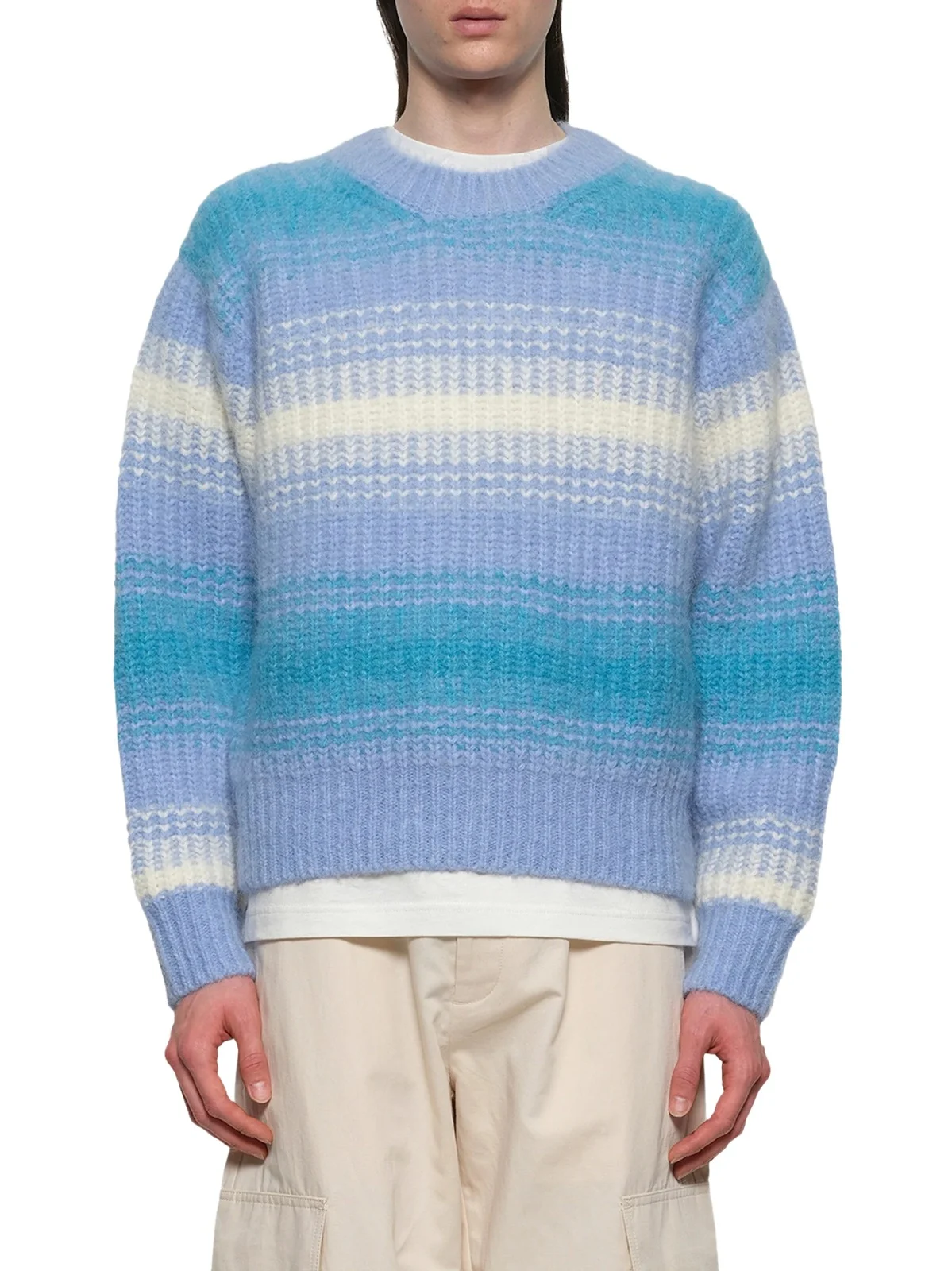 KENZO Speed Stripe Jumper in Light Blue