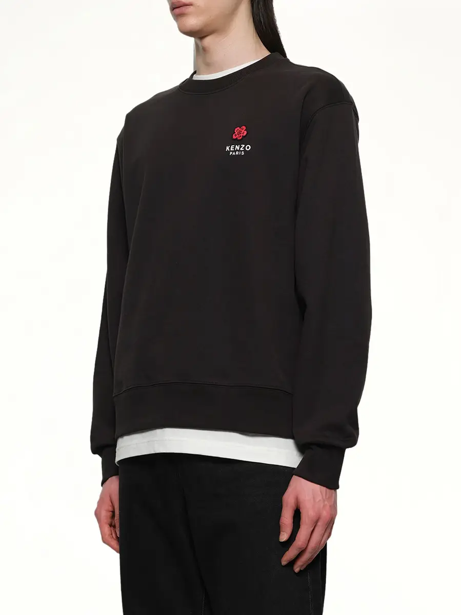 KENZO Gots Boke Flower Embroidered Classic Sweatshirt | Thumbnail 2 KENZO Gots Boke Flower Embroidered Classic Sweatshirt | Thumbnail 2