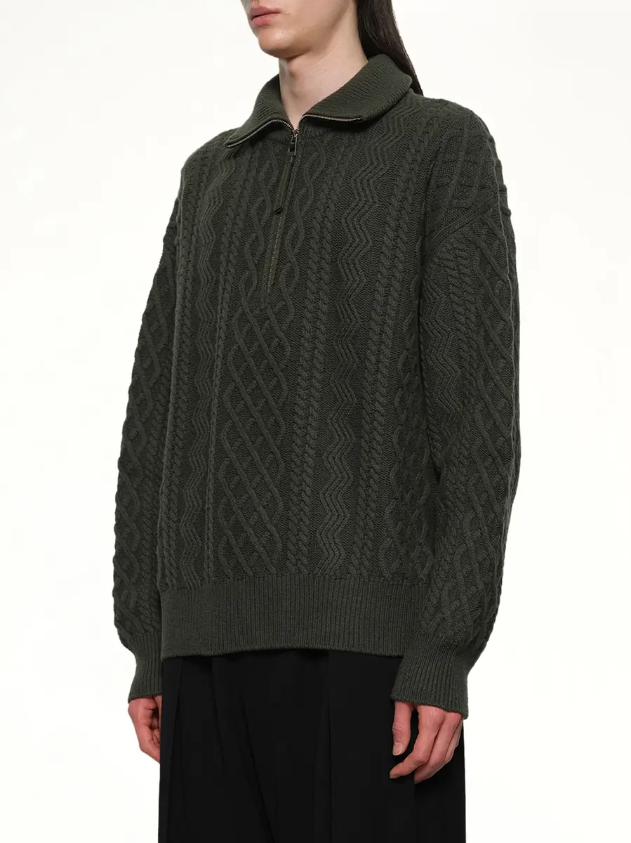 Loewe Zip Up Sweater | Thumbnail 2 Loewe Zip Up Sweater | Thumbnail 2