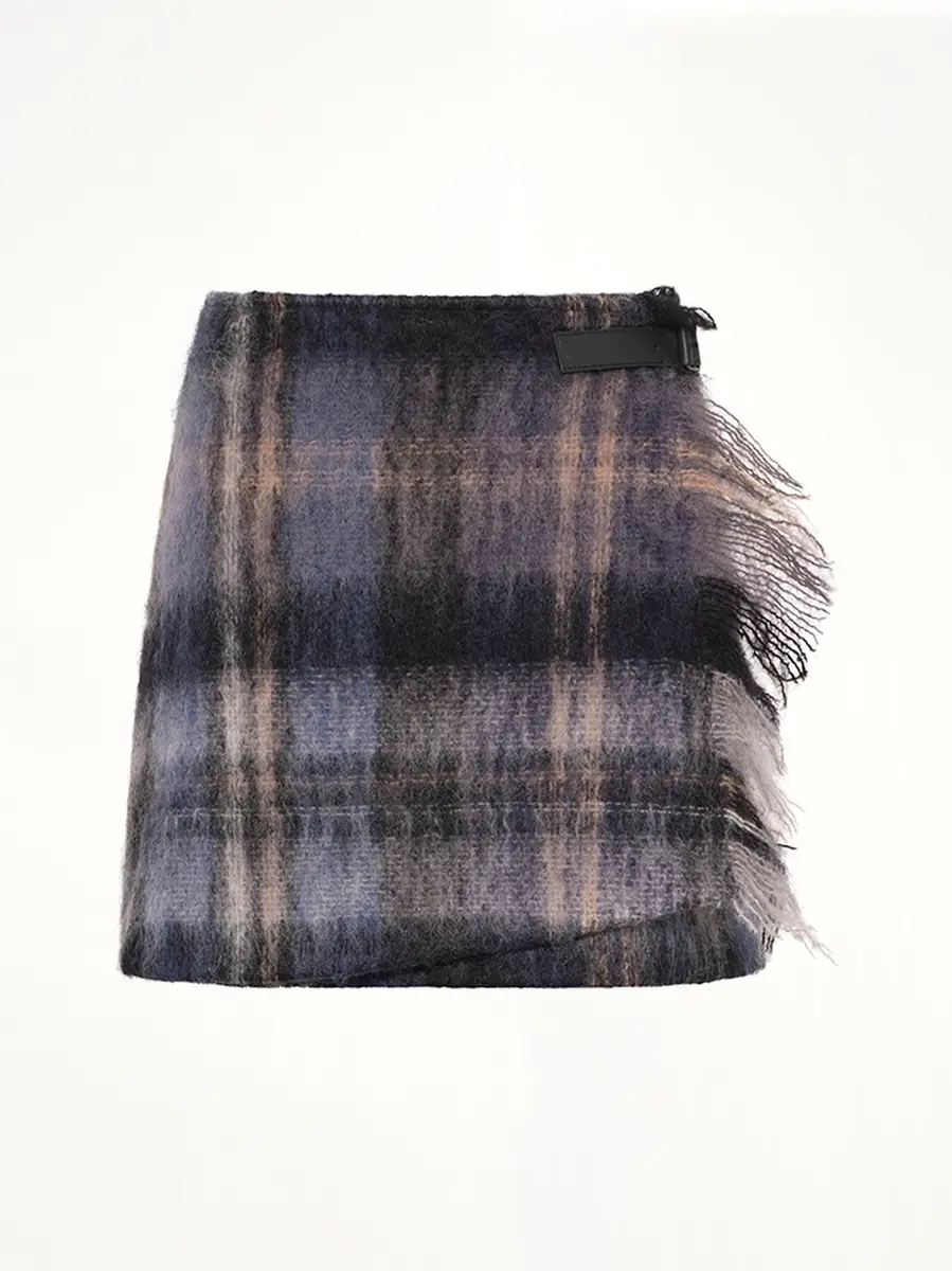Loewe Mohair Skirt in Blue/multicolour | Thumbnail 3 Loewe Mohair Skirt in Blue/multicolour | Thumbnail 3