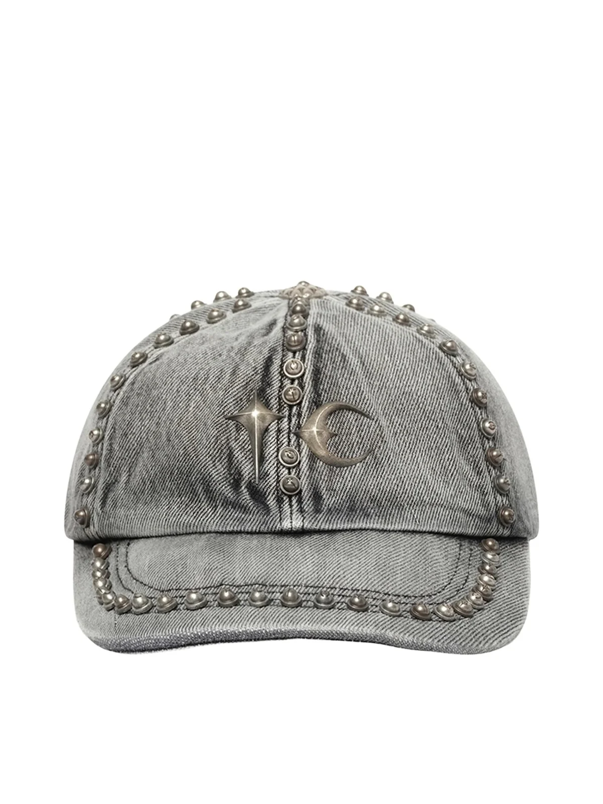 THUG CLUB Studded Denim Cap