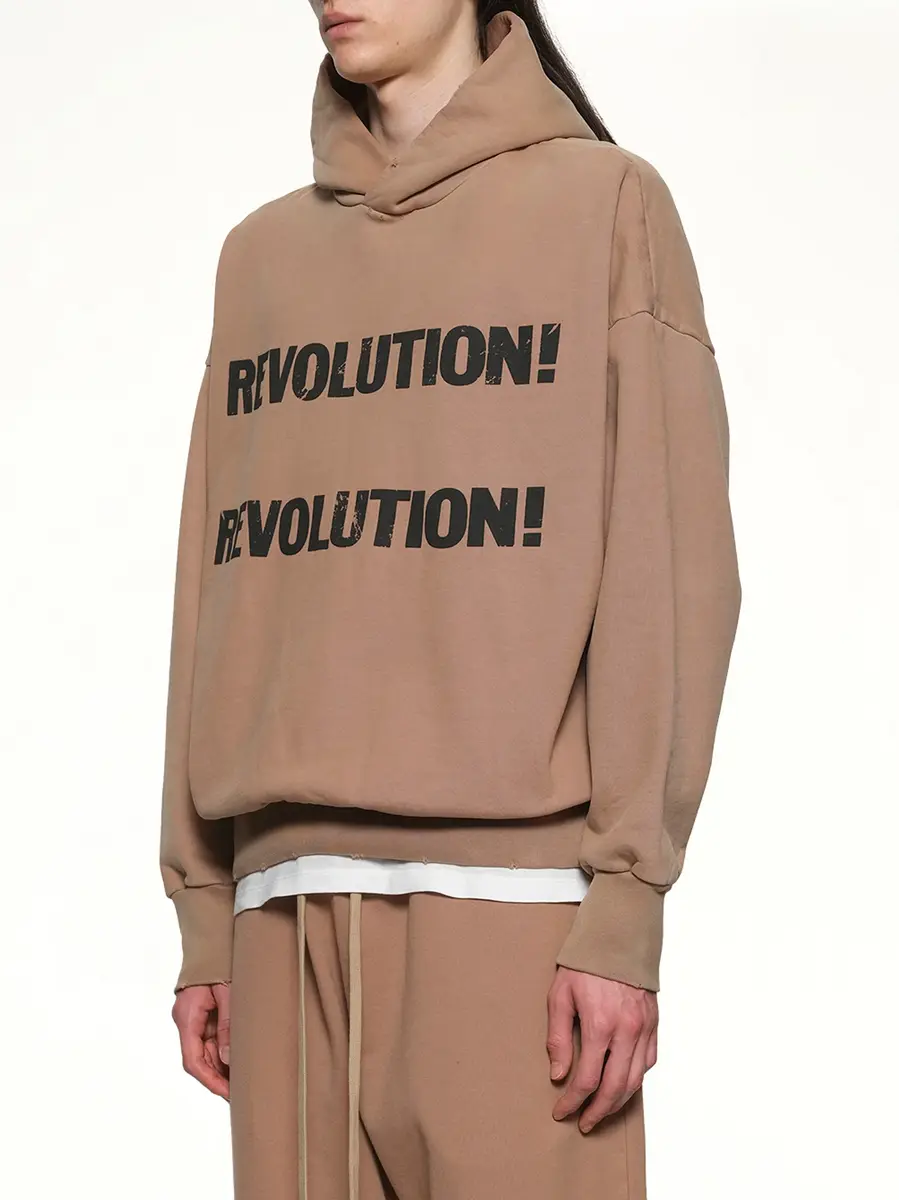 Fear of god Revolution Hoodie in Dune Pearl | Thumbnail 2