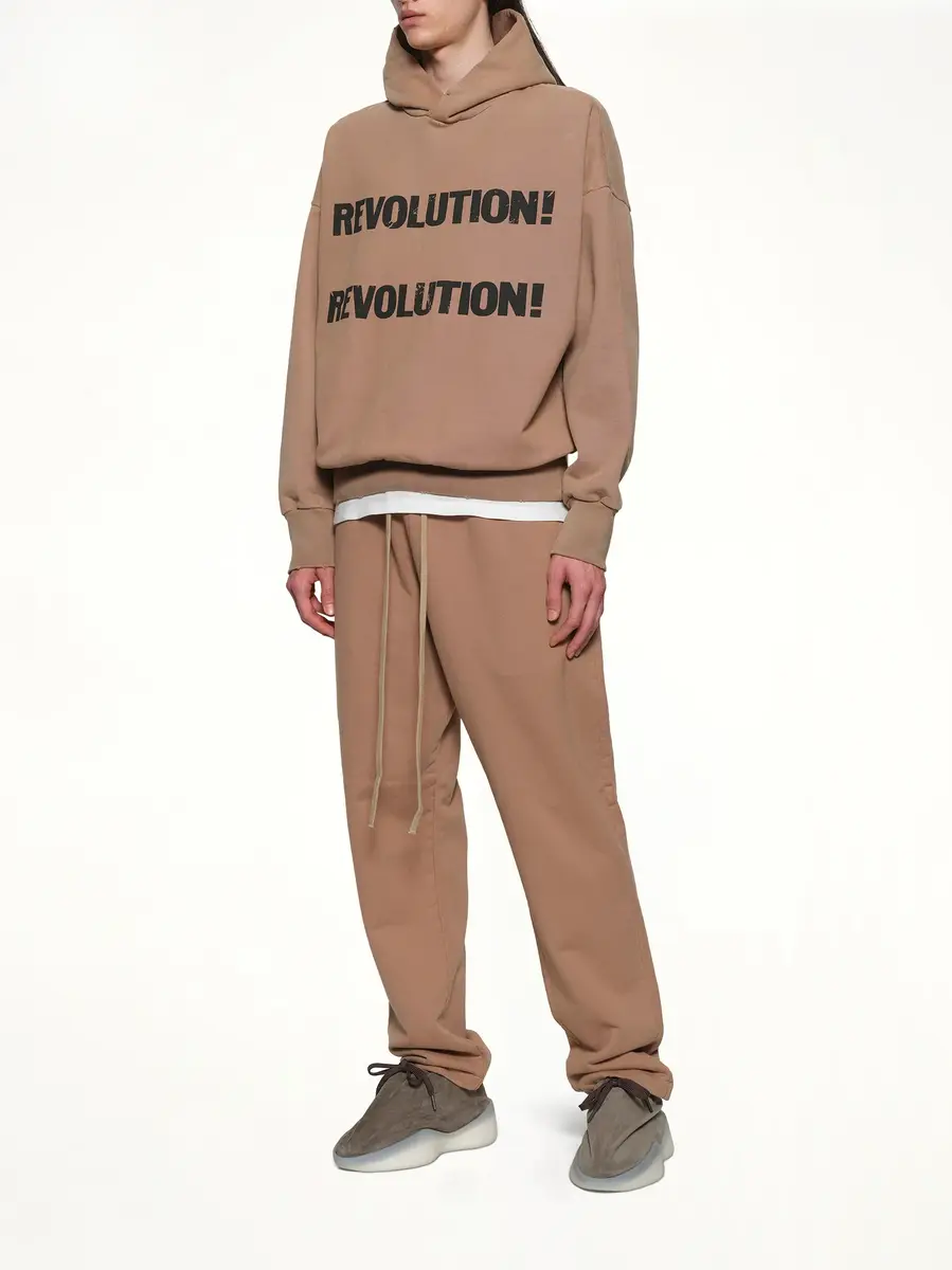 Fear of god Revolution Hoodie in Dune Pearl | Thumbnail 4