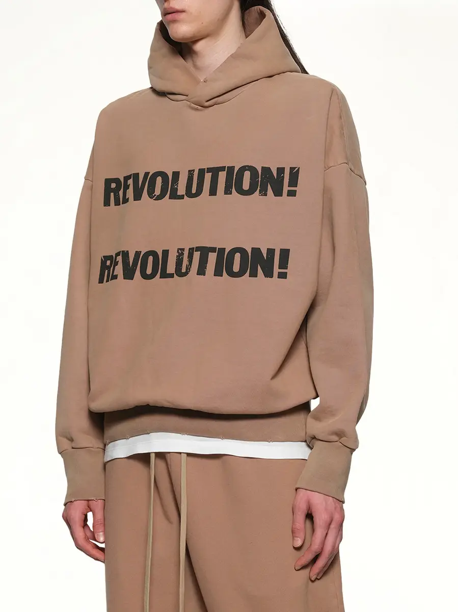 Fear of god Revolution Hoodie in Dune Pearl | Thumbnail 6