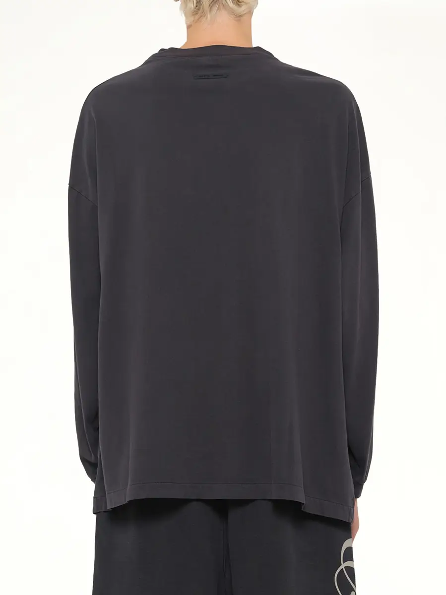 Fear of God Essentials 90's Long Sleeve T-shirt in Vintage Black | Thumbnail 5 Fear of God Essentials 90's Long Sleeve T-shirt in Vintage Black | Thumbnail 5