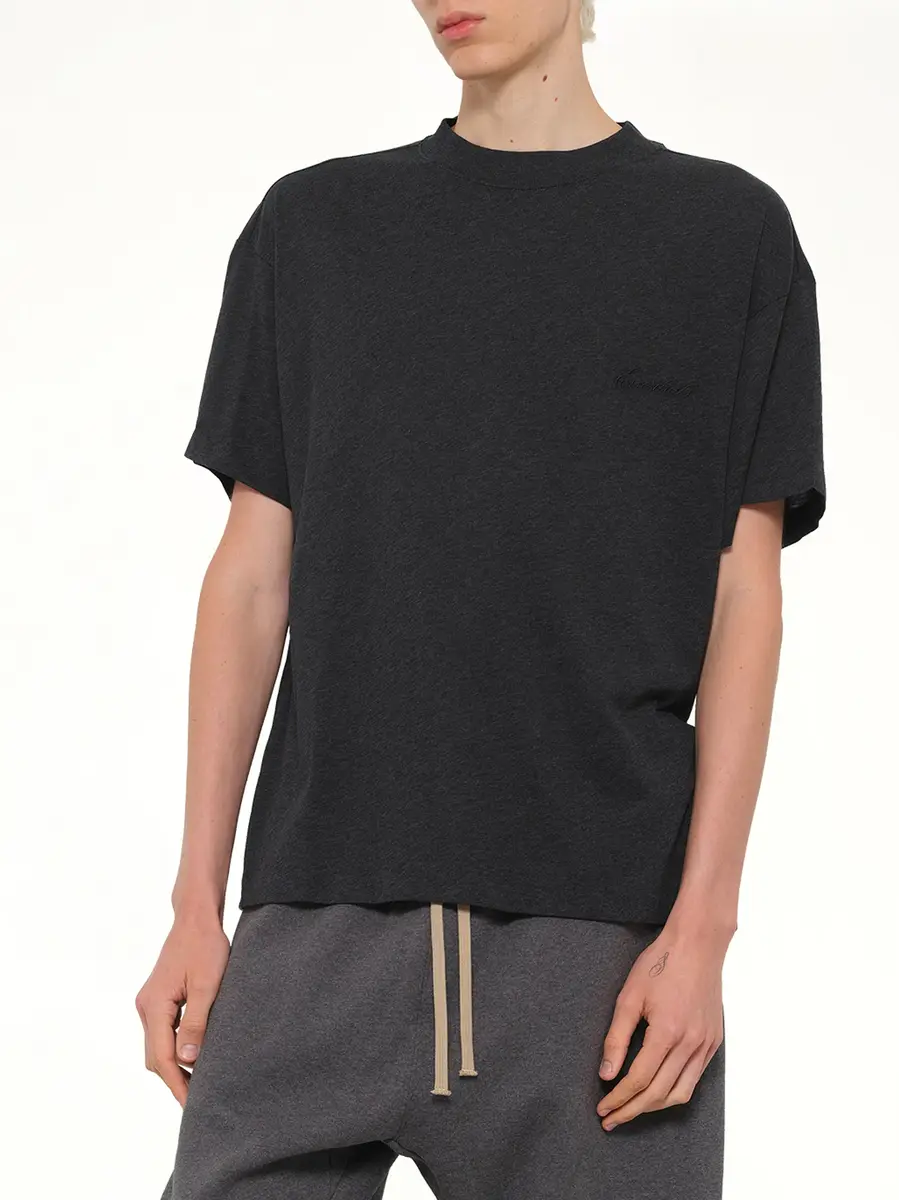 Fear of God Essentials Essential T-shirt in Vintage Black | Thumbnail 6