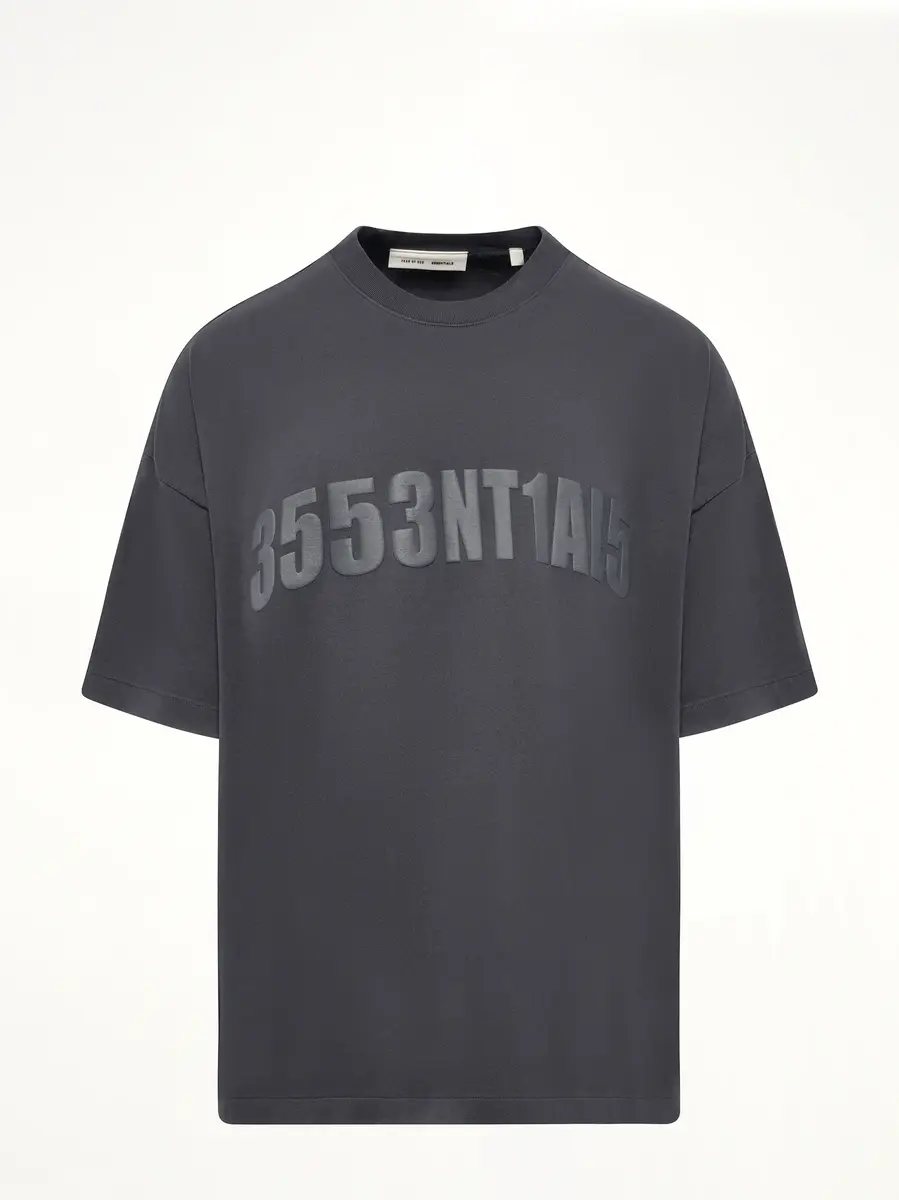Fear of God Essentials 3553ntial5 T-shirt in Vintage Black | Thumbnail 3 Fear of God Essentials 3553ntial5 T-shirt in Vintage Black | Thumbnail 3
