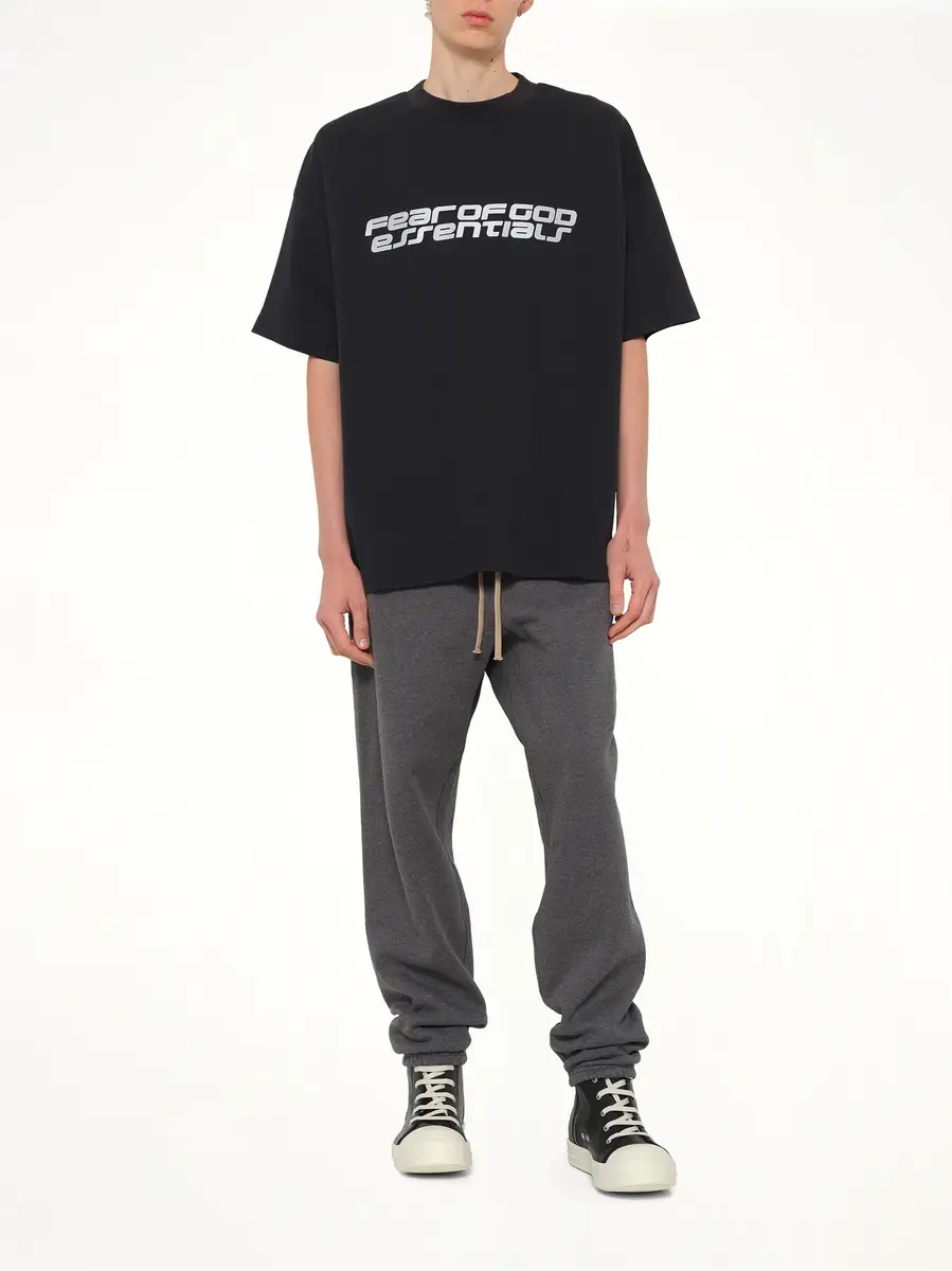 Fear of God Essentials 90's Short Sleeve T-shirt in Vintage Black | Thumbnail 4 Fear of God Essentials 90's Short Sleeve T-shirt in Vintage Black | Thumbnail 4