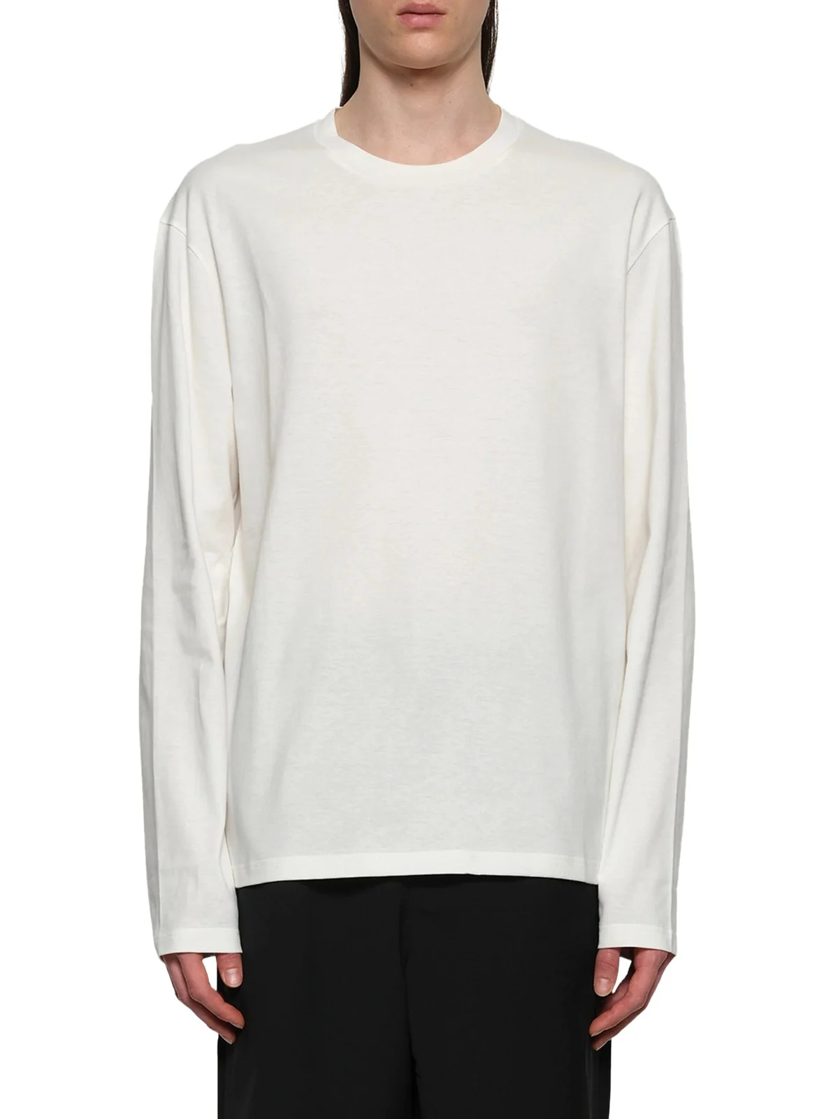 Jil Sander Long Sleeve Logo T-shirt