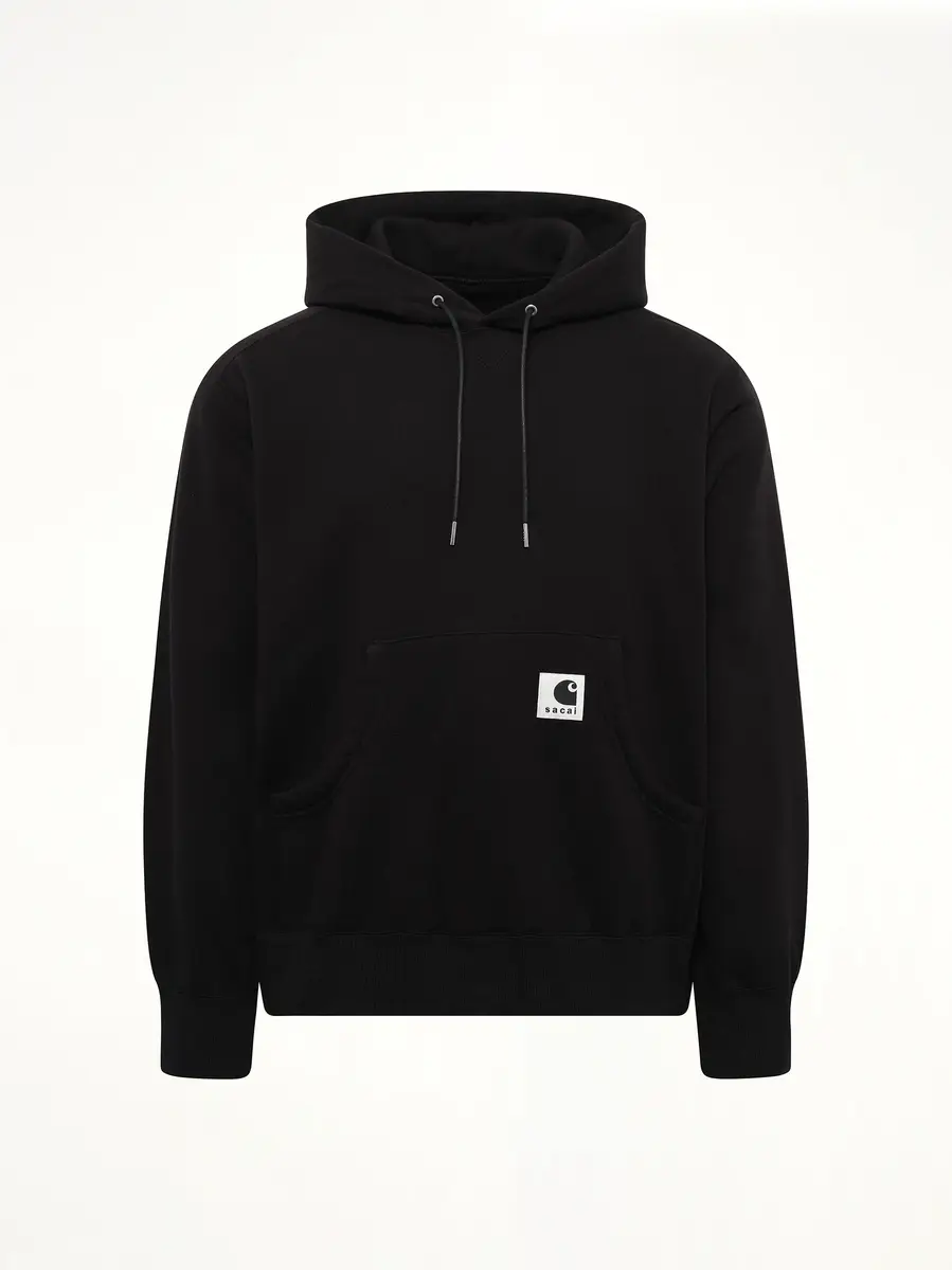 Sacai Carhartt Wip Cotton Jersey Hoodie | Thumbnail 3 Sacai Carhartt Wip Cotton Jersey Hoodie | Thumbnail 3