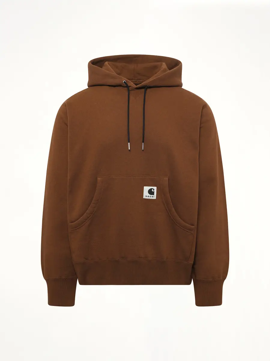 Sacai Carhartt Wip Cotton Jersey Hoodie | Thumbnail 3 Sacai Carhartt Wip Cotton Jersey Hoodie | Thumbnail 3