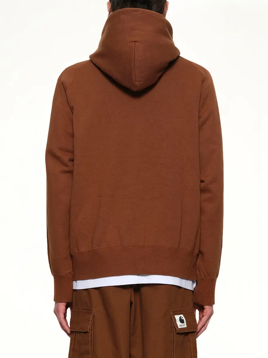 Sacai Carhartt Wip Cotton Jersey Hoodie | Thumbnail 5 Sacai Carhartt Wip Cotton Jersey Hoodie | Thumbnail 5