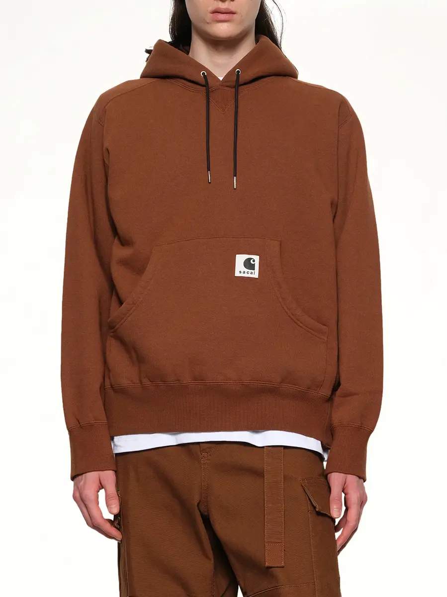 Sacai Carhartt Wip Cotton Jersey Hoodie | Thumbnail 6 Sacai Carhartt Wip Cotton Jersey Hoodie | Thumbnail 6