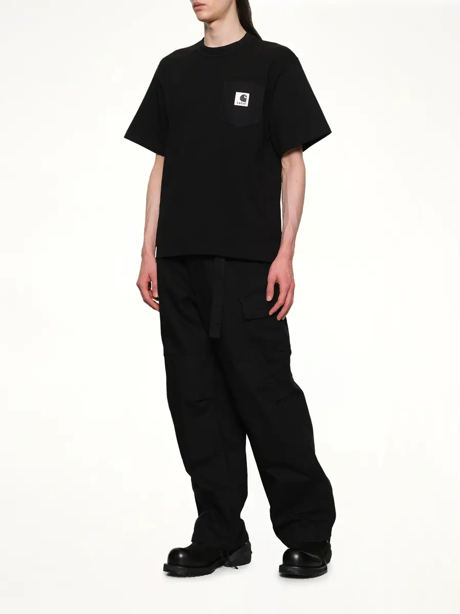 Sacai Carhartt Wip Cotton Jersey T-shirt | Thumbnail 4