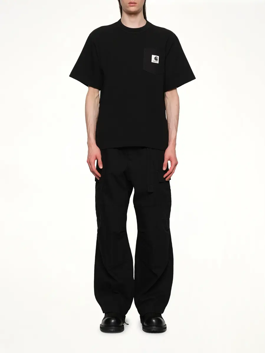 Sacai Carhartt Wip Cotton Jersey T-shirt | Thumbnail 7