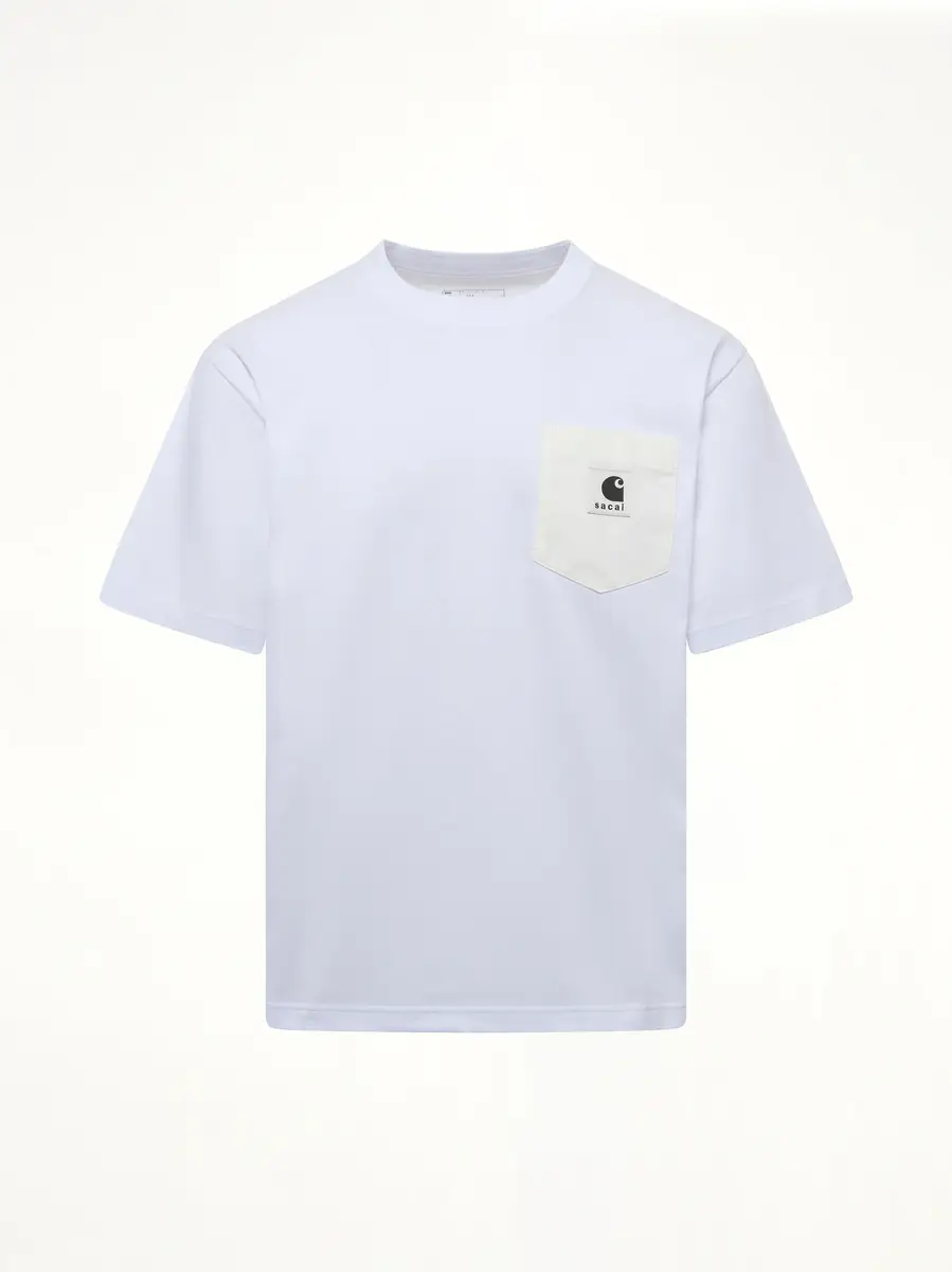 Sacai Carhartt Wip Cotton Jersey T-shirt | Thumbnail 3 Sacai Carhartt Wip Cotton Jersey T-shirt | Thumbnail 3