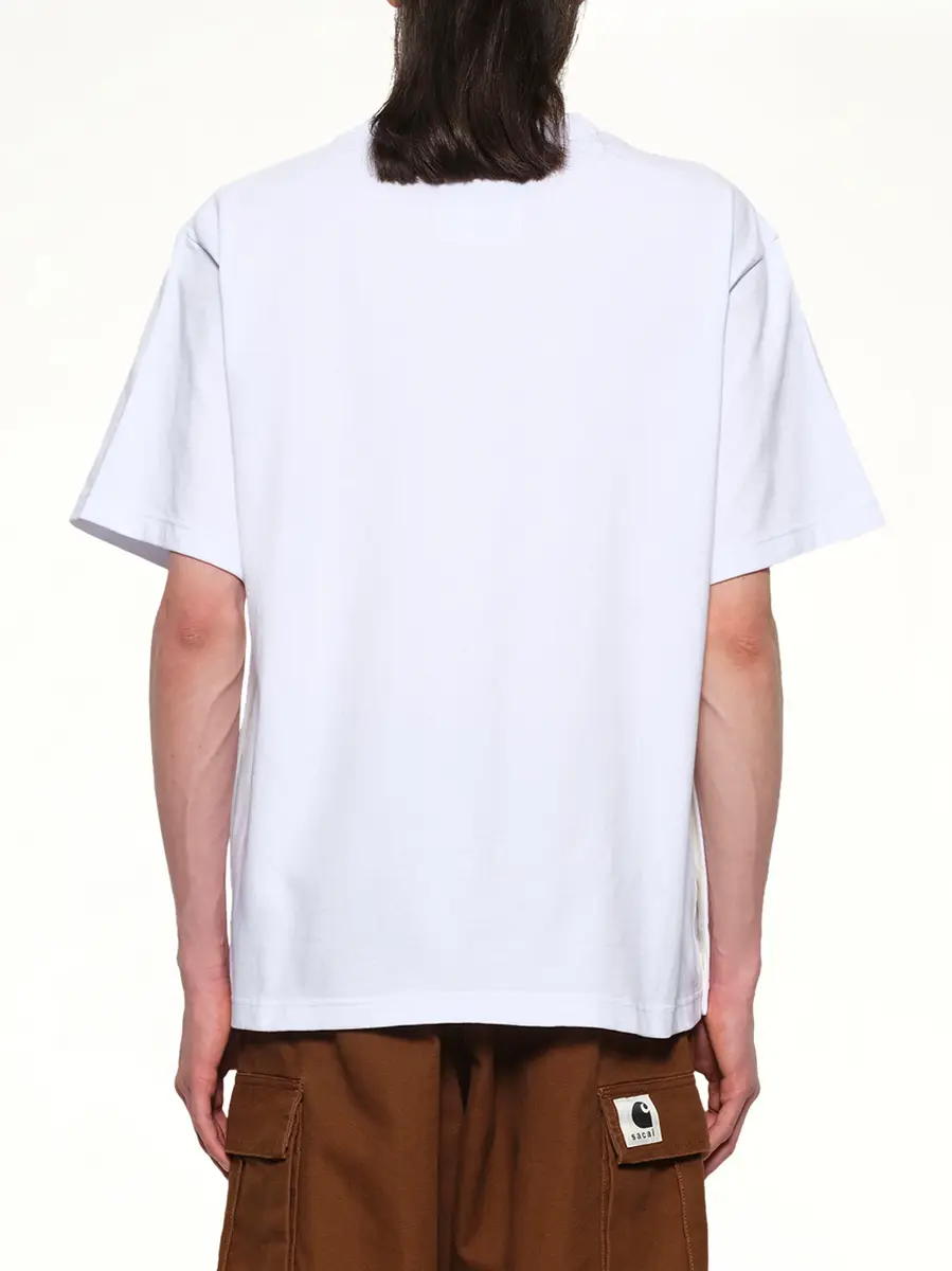Sacai Carhartt Wip Cotton Jersey T-shirt | Thumbnail 5 Sacai Carhartt Wip Cotton Jersey T-shirt | Thumbnail 5