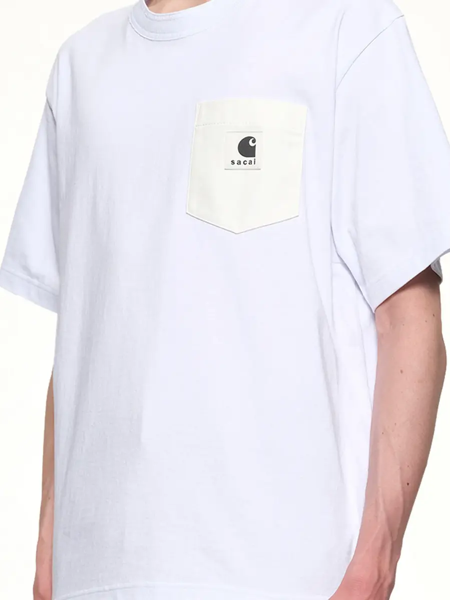 Sacai Carhartt Wip Cotton Jersey T-shirt | Thumbnail 6 Sacai Carhartt Wip Cotton Jersey T-shirt | Thumbnail 6