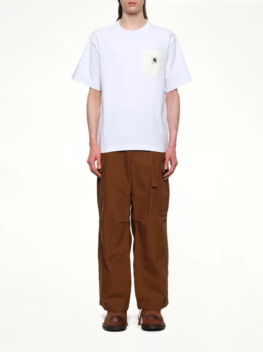 Sacai Carhartt Wip Cotton Jersey T-shirt | Thumbnail 7 Sacai Carhartt Wip Cotton Jersey T-shirt | Thumbnail 7