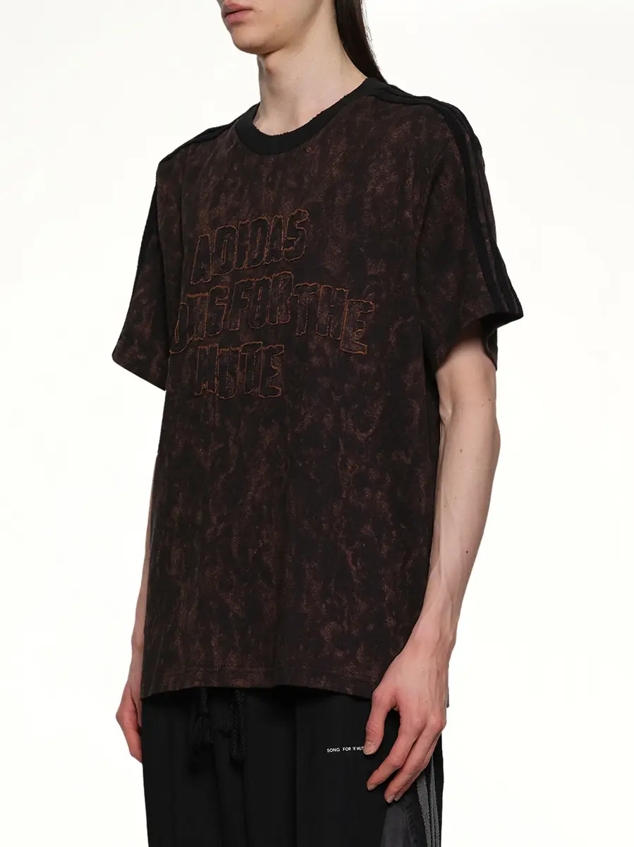 Song for the Mute Bleaching Effect T-shirt in Black/wild Brown | Thumbnail 2 Song for the Mute Bleaching Effect T-shirt in Black/wild Brown | Thumbnail 2
