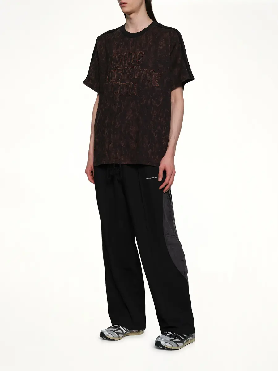 Song for the Mute Bleaching Effect T-shirt in Black/wild Brown | Thumbnail 4 Song for the Mute Bleaching Effect T-shirt in Black/wild Brown | Thumbnail 4