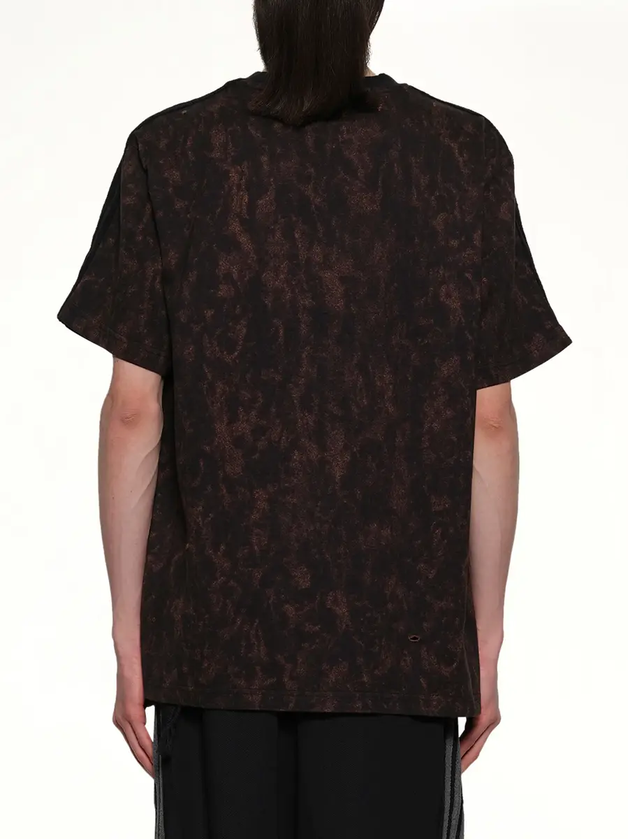 Song for the Mute Bleaching Effect T-shirt in Black/wild Brown | Thumbnail 5 Song for the Mute Bleaching Effect T-shirt in Black/wild Brown | Thumbnail 5