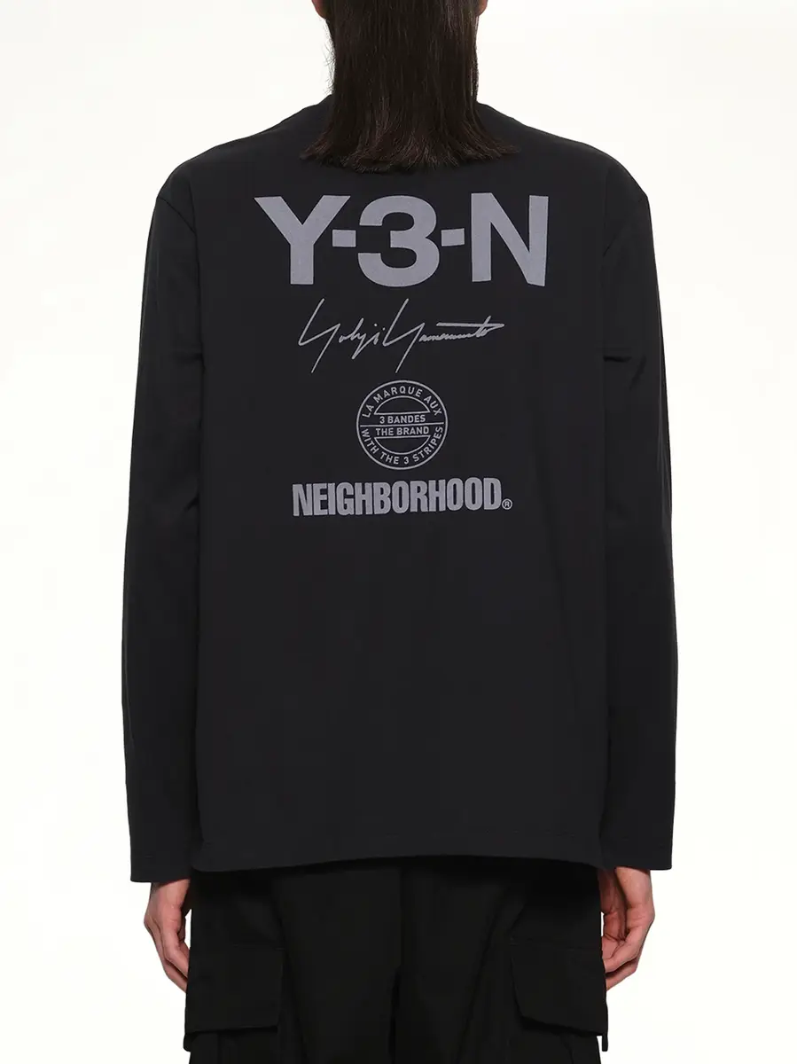 Y-3 Y-3 X Nbhd Logo Ls T-shirt | Thumbnail 5