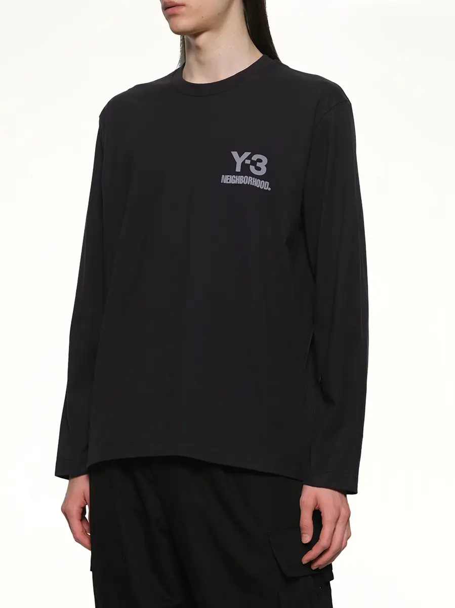 Y-3 Y-3 X Nbhd Logo Ls T-shirt | Thumbnail 6