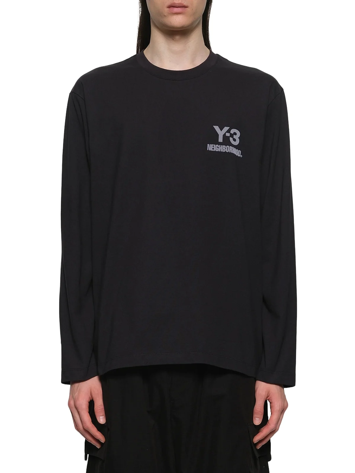 Y-3 Y-3 X Nbhd Logo Ls T-shirt