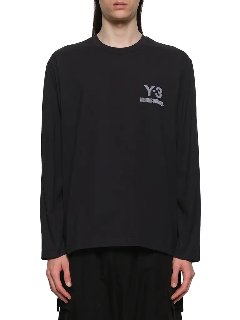 Y-3 Y-3 X Nbhd Logo Ls T-shirt
