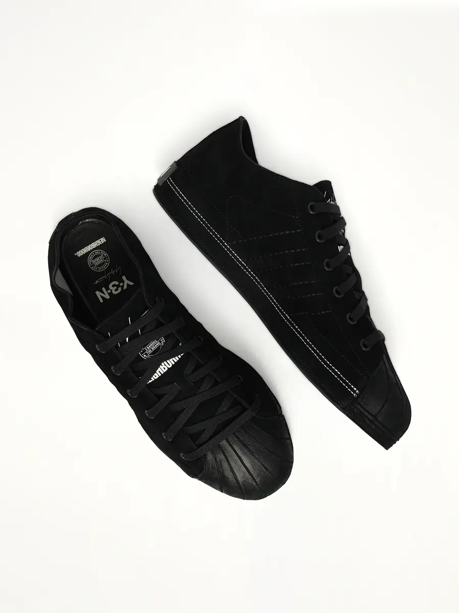 Y-3 Y-3 X Nbhd Nizzastar Lo Sneaker in Black/off White | Thumbnail 4 Y-3 Y-3 X Nbhd Nizzastar Lo Sneaker in Black/off White | Thumbnail 4